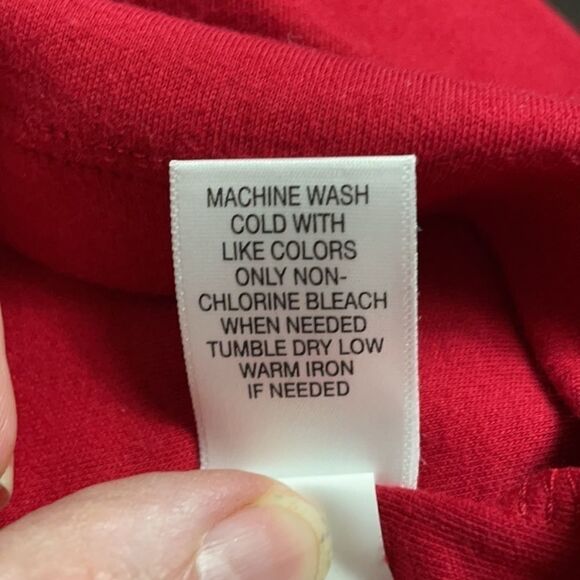 123 Red Scoop Neck Top - Picture 4 of 4